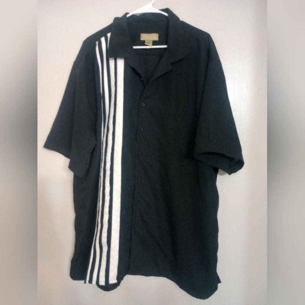 Cabana Vintage Men's Short Sleeve Button Down Dress Shirt
